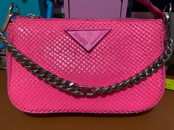 Bolsa Schutz couro legítimo 