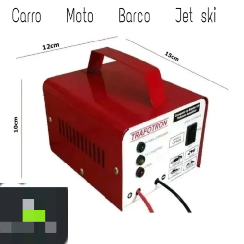 Carregador de Bateria 12v Até 300amperes Cf5 Inteligente