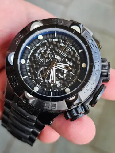 Relógio Invicta 14311 JT Edição Limitada - Aço Preto 52mm Potente e Imponente