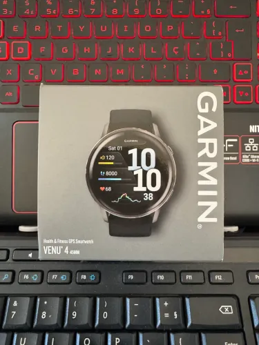 Garmin Venu 4 Preto 45mm