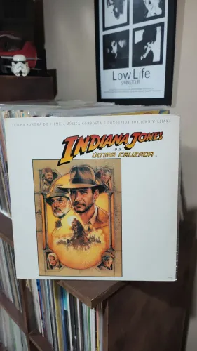Indiana Jones e a última cruzada Trilha sonora vinil Harrison Ford