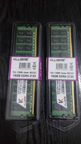 Memória RAM 32GB DDR4 2133MHz REG ECC - KLLISRE