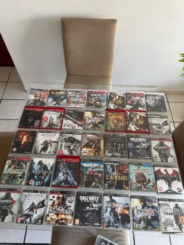 Jogos PS3 originais 3 por 120