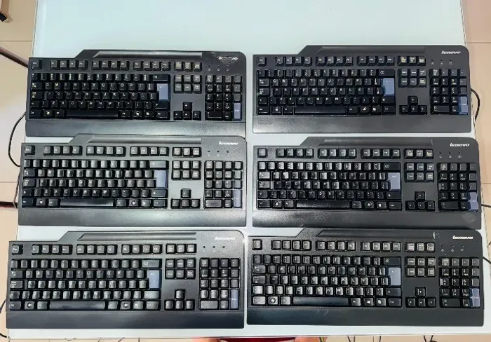 Teclado Lenovo USB, barato, conservado e com garantia de 3 meses