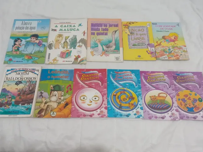 Livros infantis - Diversos títulos