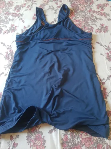 Macacão de Natação Feminino Azul Marinho