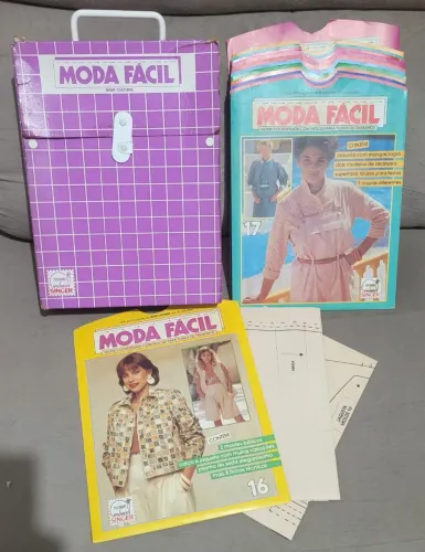 Moda Fácil - Moldes de Costura  13 unidaded Vintage Singer
