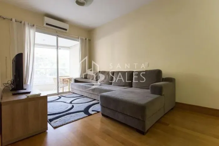 Apartamento para locação em Cerqueira César, São Paulo-SP: 2 quartos, 1 suíte, 1 sala, 2 b