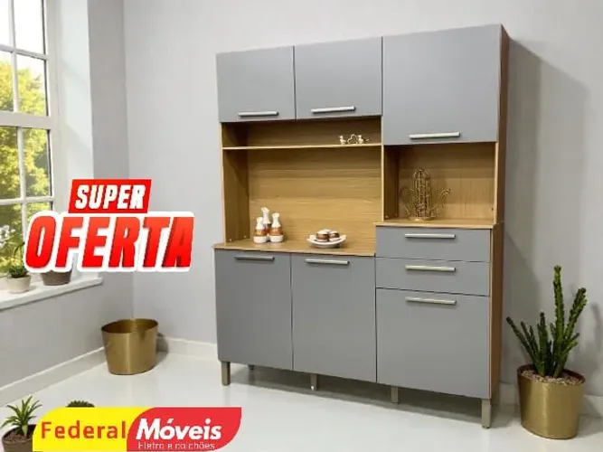 Armário de Cozinha - Entrega Rápida!