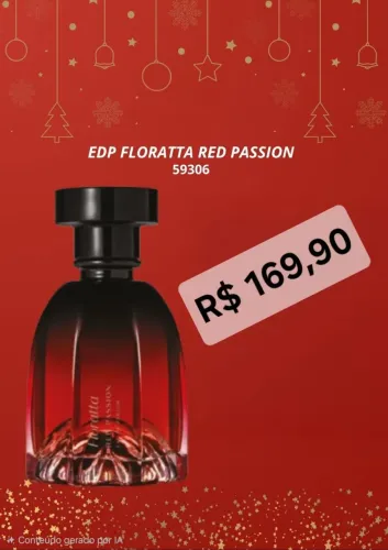 Floratta Red Passion, O Boticário-R$ 169,90