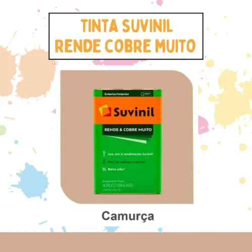 Tinta Suvinil Camurça