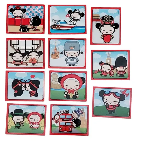11 Figurinhas avulsas do álbum I love Pucca
