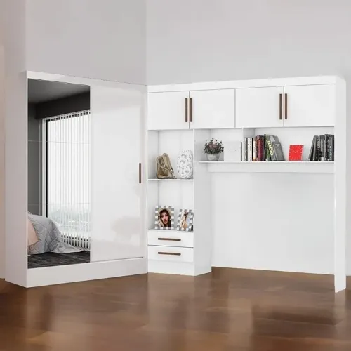 Modulado 4 Portas + Guarda-Roupa 2 Portas Santiago Plus tt4427m