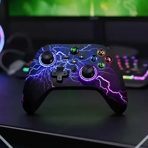 Controle Gamer Knup GM03 - Design Raio