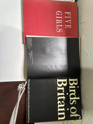 Coleção de Livros: 'Five Girls' e 'Birds of Britain'
