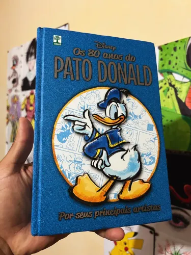 Os 80 anos do Pato Donald capa dura Disney 
