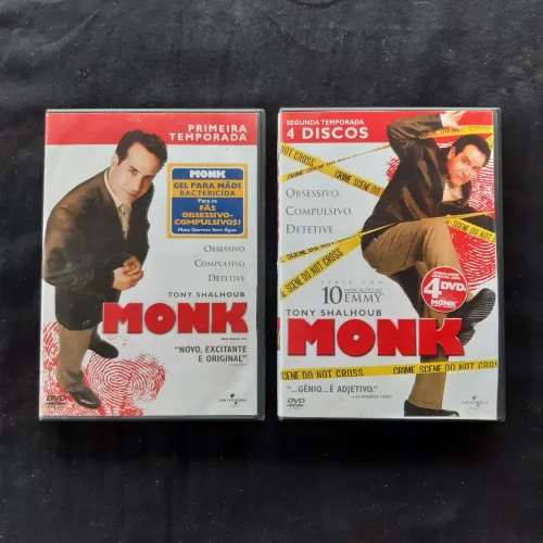 DVD Monk - Primeira e Segunda Temporada