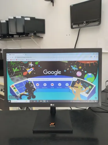 Monitor LG 20", com hdmi e vga, impecável e com garantia 