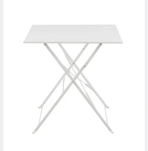 Mesa dobrável quadrada 70x70x71cm