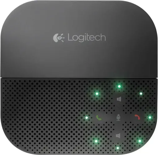 Microfone de Mesa - Logitech Speakerphone P710e para Videoconferência