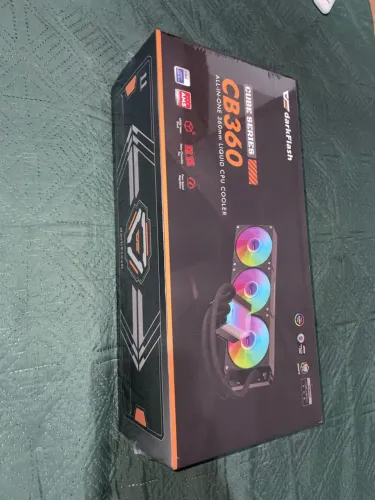 WATER COOLER AIGO DARKFLASH CB360, ARGB, 360MM, PRETO, CB360-BLACK