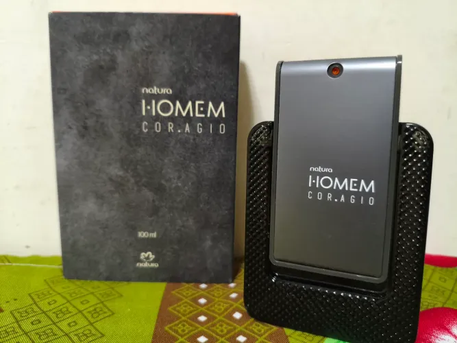 Perfume Natura Homem Cor.Agio 100ml - Quase Novo
