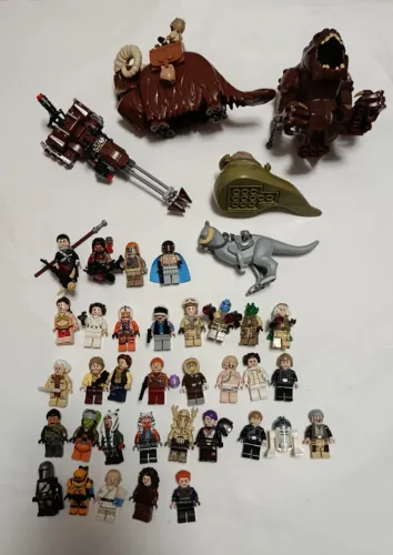 (LEIA A DESCRIÇÃO) Minifiguras Similar Compativel com Lego Star Wars Rebeldes