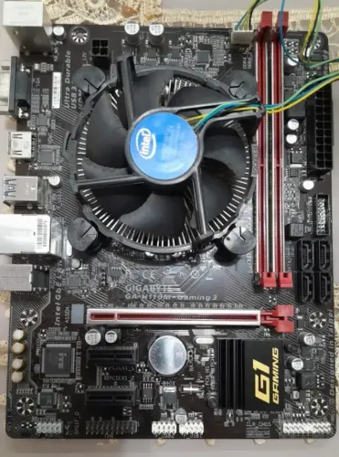 Placa Mãe Gigabyte GA H110M-Gaming 3 + Processador I5 7400 LGA1151