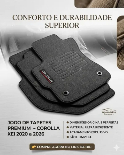 Jogo tapete Corolla 2020 a 26