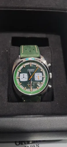 Relógio Orient SolarTech MBSSC269E1SX verde
