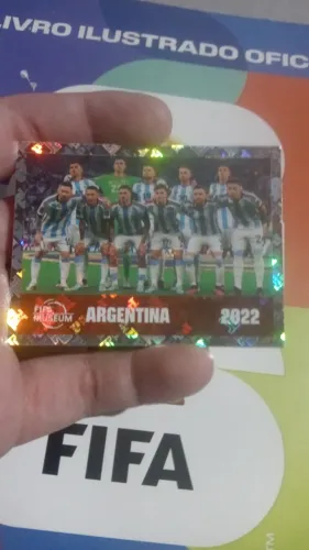 Figurinha da copa do mundo 2026: FIFA museum da Argentina de 2022