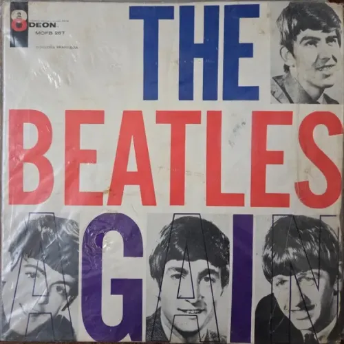 lp Beatles Again nacional 1964 capa sanduíche leve amarelo devido tempo Vinil ZERADO Raro