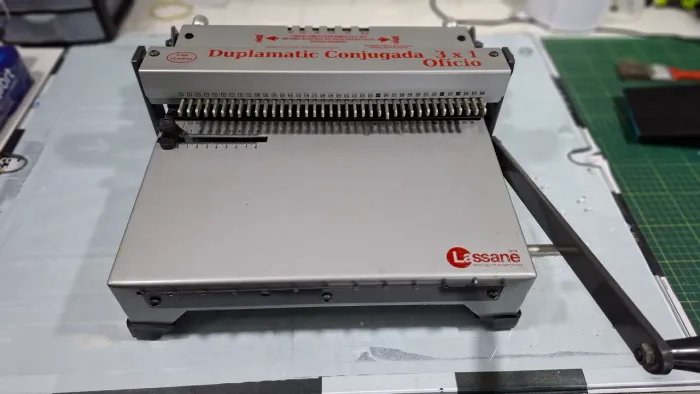 Encadernadora Wire-o Lassane Duplamatic Conjugada - Estado de Nova