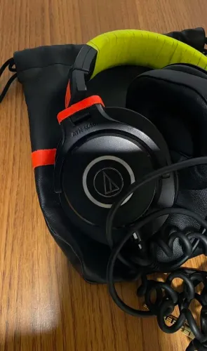 Fone Profissional Áudio Technica ATH M40X