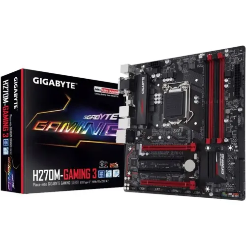Placa-mãe Gigabyte H270-Gaming 3 - Leia a descrição