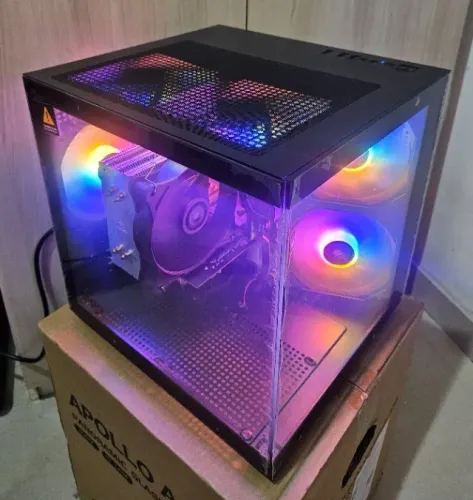 Gamer E5-2682v4/R7 350-4gb/SSD 240GB+HD/8gb(2x4)DDR4/500w/Wifi6+Blueotooh NOVO!
