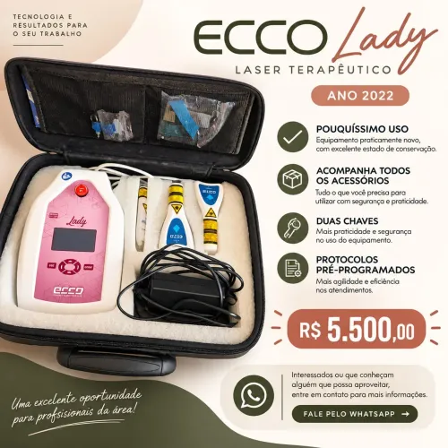 À venda: ECCO Lady Laser Terapêutico ? ano 2022