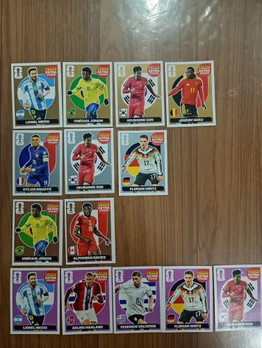 Figurinhas Legends Copa do Mundo 2026