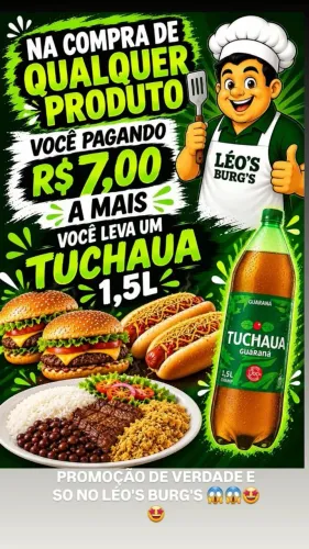 PROMOÇÃO DE VERDADE E SO NO LEO'S BURG'S