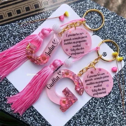 Chaveiros personalizados 