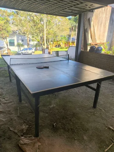 Mesa de tênis de mesa oficial com rede