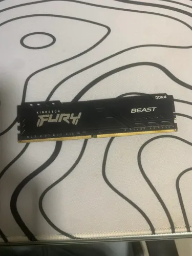 Memória RAM Kingston Fury Beast 8GB DDR4 3200mhz