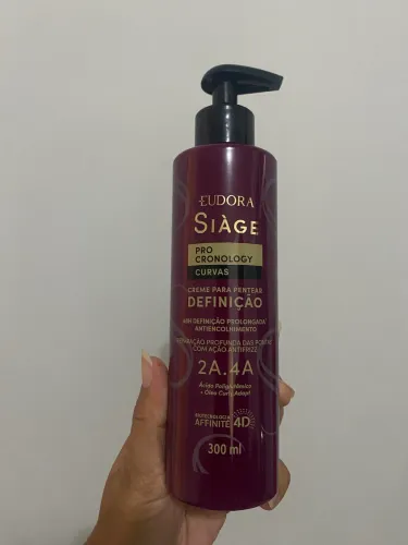 Creme para Pentear Eudora Siàge Pro Cronology Curvas