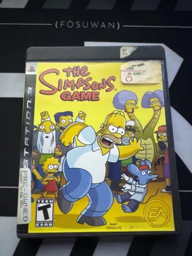 RARO - The simpsons game ps3 LEIA DESCRIÇÃO
