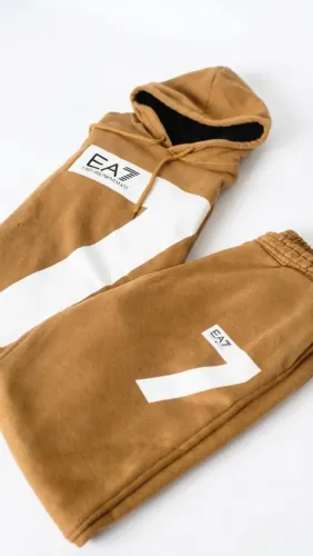 Conjunto de frio/inverno EA7 Empório Armani Masculino com touca