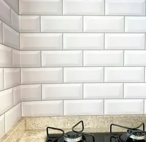 Revestimento parede branco 10cm x 20cm