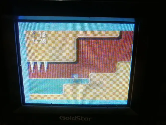 Mini TV de tubo, funciona parcial leia!