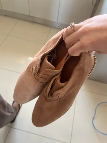 Sapato social 100% camurça nunca usado