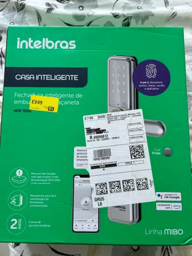 FECHADURA ELETRÔNICA INTELBRAS NUNCA USADA