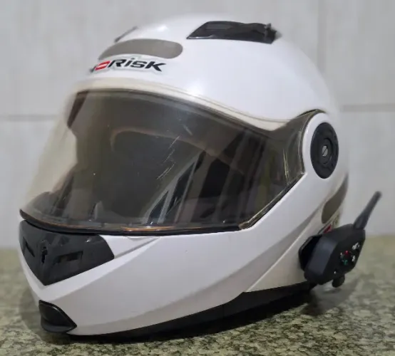 Capacete Norisk FF370 + Intercomunicador Lookheart V6 PRO